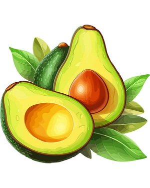 Avocado Sliced Open