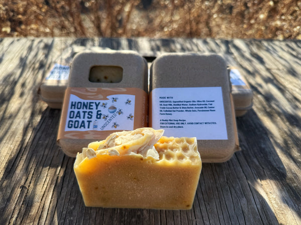 Honey, Oats & Goat Soap