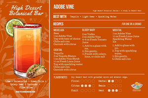 High Desert Bar | Botanical Shrubs