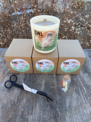Forest Walker | Owl Candle