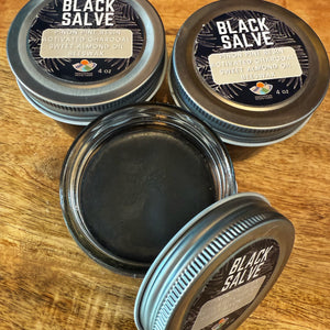 Black drawing salve activated charcoal