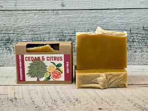 Cedar & Citrus Soap