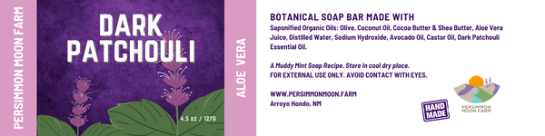 Dark Patchouli Soap
