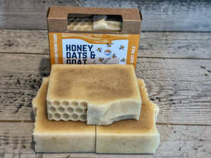 Honey, Oats & Goat Soap