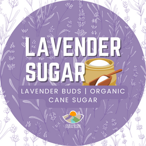 Lavender Infused Raw Cane Sugar