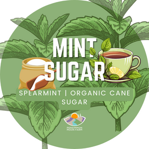 Mint Infused Raw Cane Sugar