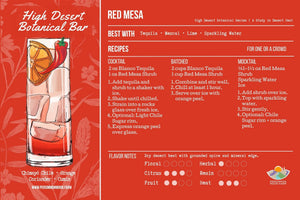 High Desert Bar | Botanical Shrubs