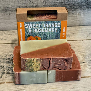 Sweet Orange Rosemary Soap