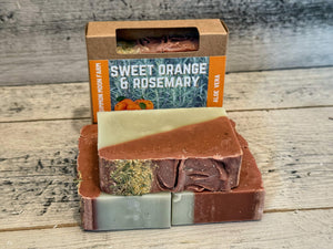 Sweet Orange Rosemary Soap