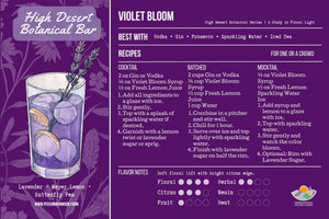 High Desert Bar | Botanical Shrubs